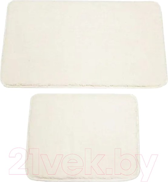 Изображение товара Набор ковриков для ванной и туалета Gokyildiz Maxiform 50x80+50x40 / DUZ-0005-CREAM