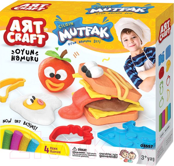 Изображение товара Набор для лепки Aяt Craft Веселая кухня / 03557