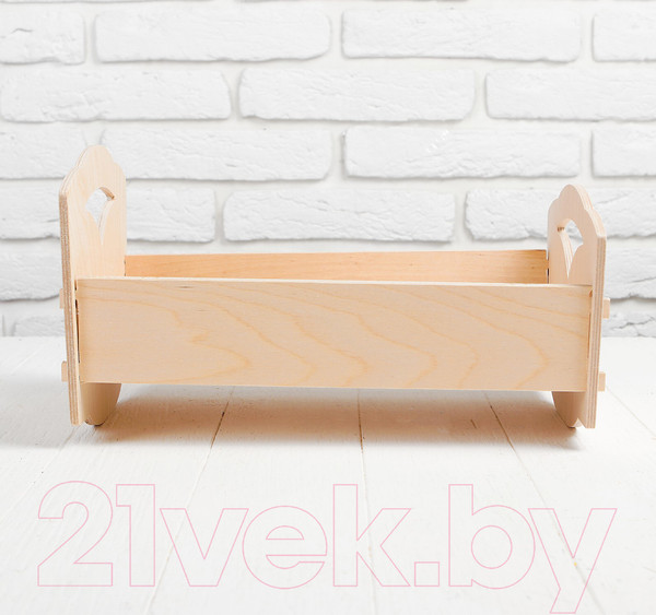 Изображение товара Аксессуар для куклы Десятое королевство Кроватка-качалка / 01904