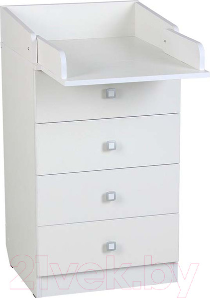 Изображение товара Комод Фея 1550 / 0002756.9 (белый)
