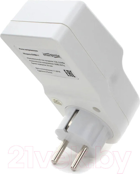 Изображение товара Реле напряжения EnerGenie EHB8-1 (белый)