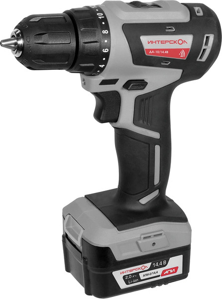Изображение товара Аккумуляторная дрель-шуруповерт Интерскол МиниМАКС ДА-10/14.4В (708.2.2.70)