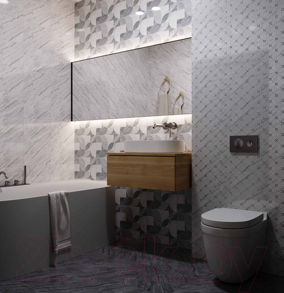 Изображение товара Декоративная плитка Axima Тулуза (250x350, многоцветный)