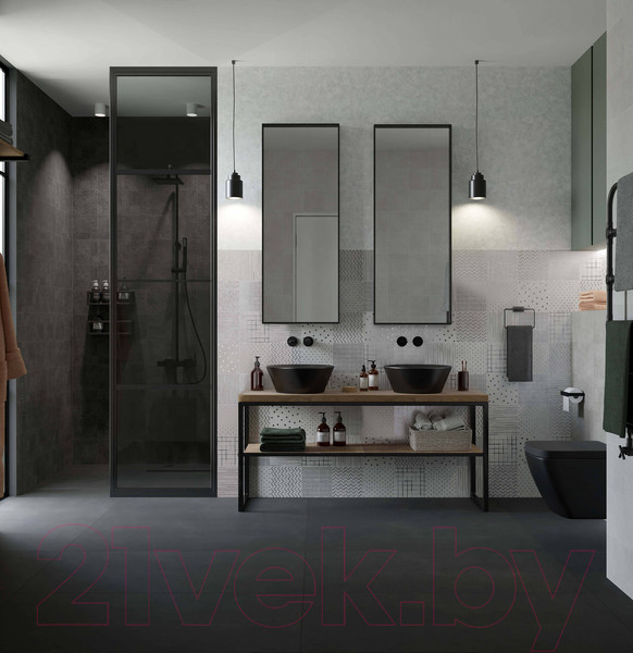 Изображение товара Плитка Axima Адажио матовый (200x200, серый)