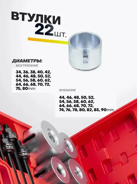 Изображение товара Набор автоинструмента ForceKraft FK-933T2 (56529)