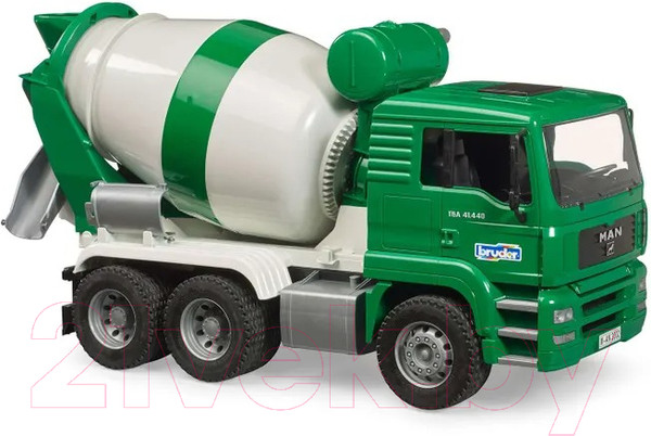 Изображение товара Бетоновоз игрушечный Bruder Man Tga с откидной кабиной 02739