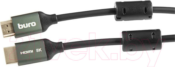 Изображение товара Кабель Buro BHP-HDMI-2.1-3G (3м, черный)