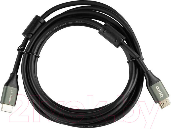 Изображение товара Кабель Buro BHP-HDMI-2.1-3G (3м, черный)