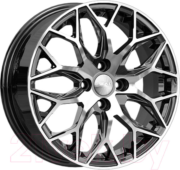 Изображение товара Литой диск SKAD Фабиан 16x6" 4x100мм DIA 60.1мм ET 37мм Алмаз