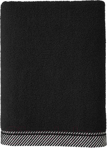 Изображение товара Полотенце Verossa Verossa Fjord 70x140 (черный)