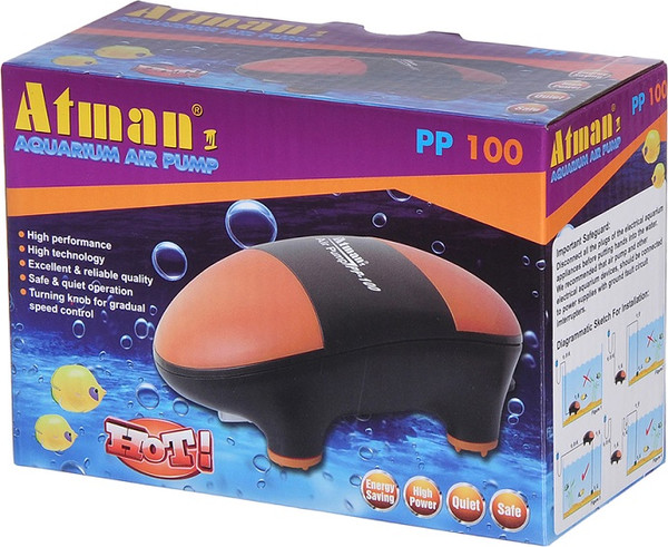Изображение товара Компрессор для аквариума Atman ATM-PP-100