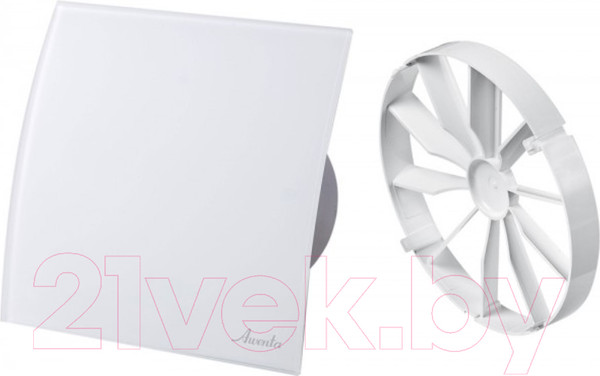 Изображение товара Вентилятор накладной Awenta System+ Silent 100T / KWS100T-PEB100-ZZ100