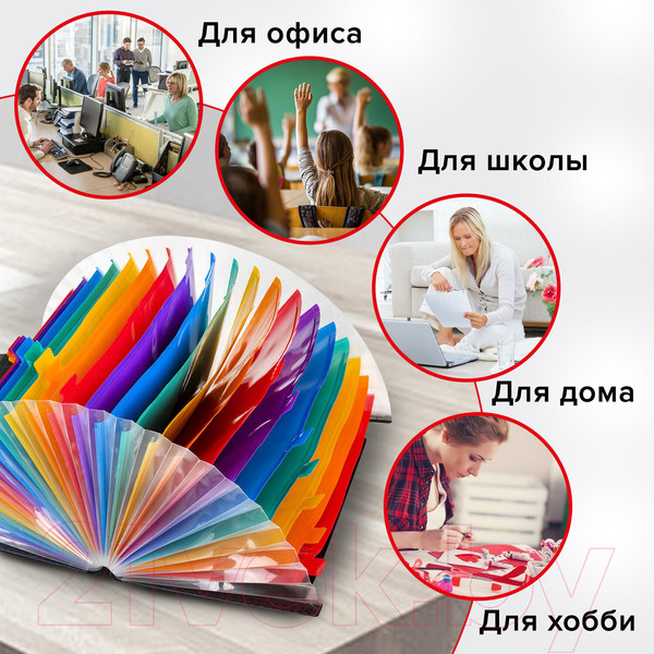 Изображение товара Папка для бумаг Brauberg Docs / 271151 (черный)