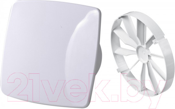 Изображение товара Вентилятор накладной Awenta System+ Silent 100T / KWS100T-PNB100-ZZ100