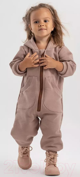 Изображение товара Комбинезон прогулочный детский Rant Rocky / 159-62 (Milky Brown, р.62)