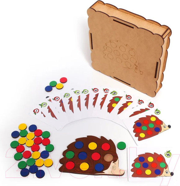 Изображение товара Сортер Деревянный город Ежик / Л065-ANT