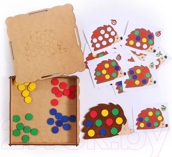 Изображение товара Сортер Деревянный город Ежик / Л065-ANT