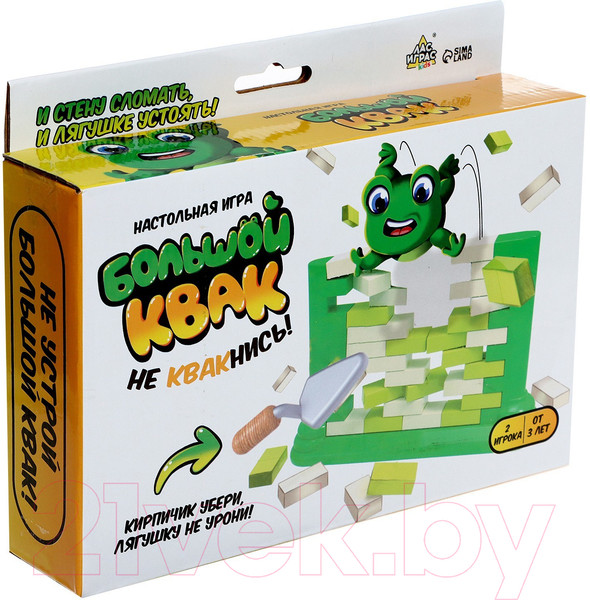 Изображение товара Настольная игра Лас Играс Большой квак! / 9433699