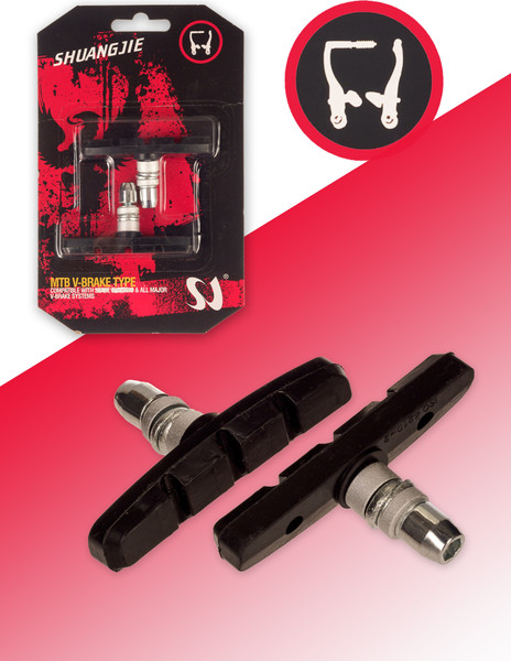 Изображение товара Колодки тормозные для велосипеда Shuangjie SJ-510A