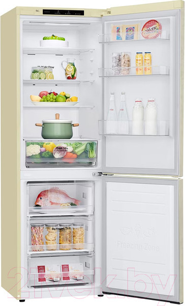 Изображение товара Холодильник с морозильником LG GC-B459SECL