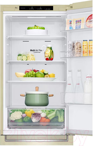 Изображение товара Холодильник с морозильником LG GC-B459SECL