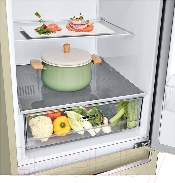Изображение товара Холодильник с морозильником LG GC-B459SECL