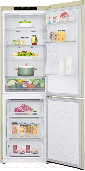 Изображение товара Холодильник с морозильником LG GC-B459SECL