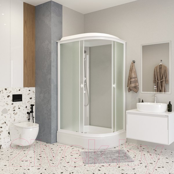 Изображение товара Душевая кабина Niagara Promo P120/90/26L/MT 120x90x215