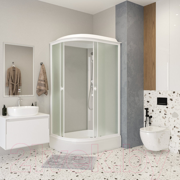 Изображение товара Душевая кабина Niagara Promo P120/90/26R/MT 120x90x215