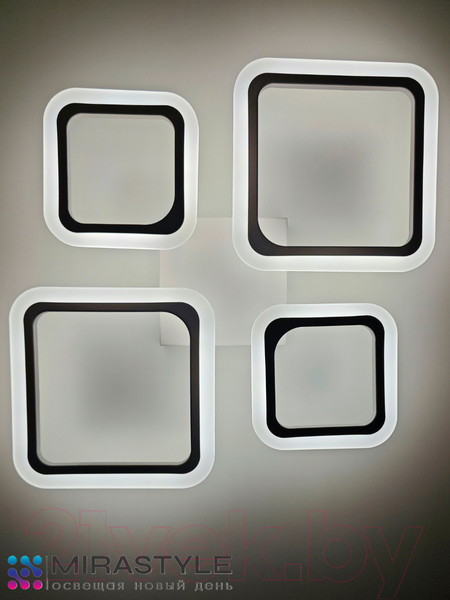 Изображение товара Потолочный светильник Mirastyle XL-52002/2+2 WT 4K