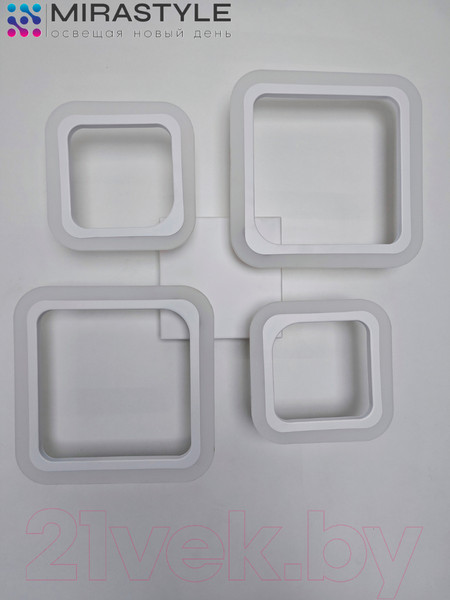 Изображение товара Потолочный светильник Mirastyle XL-52002/2+2 WT 4K