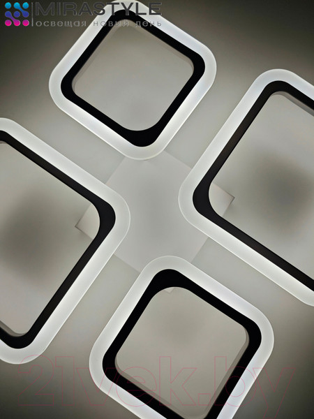 Изображение товара Потолочный светильник Mirastyle XL-52002/2+2 WT 4K