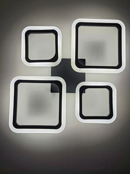 Изображение товара Потолочный светильник Mirastyle XL-52002/2+2 SBK 4K