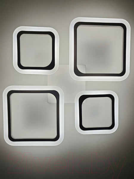 Изображение товара Потолочный светильник Mirastyle XL-52002/2+2 SBK 4K