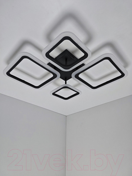 Изображение товара Потолочный светильник Mirastyle XL-52002/2+2 SBK 4K