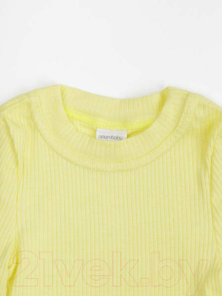 Изображение товара Топ детский Amarobaby Generation / AB-OD22-GN2701S/04-146 (желтый, р.146)