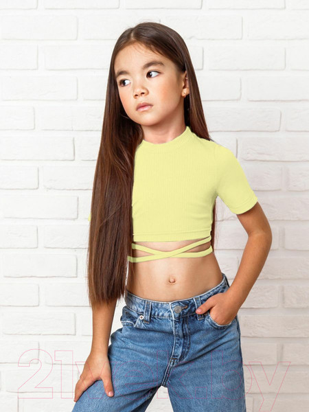 Изображение товара Топ детский Amarobaby Generation / AB-OD22-GN2701S/04-146 (желтый, р.146)
