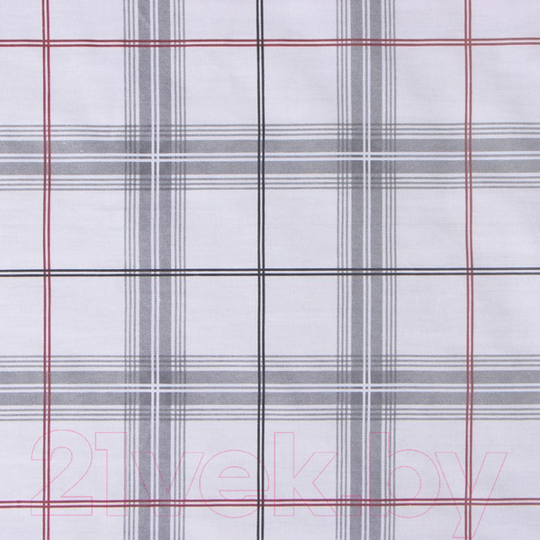 Изображение товара Комплект постельного белья Love Life Серая клетка Евро / 9861645