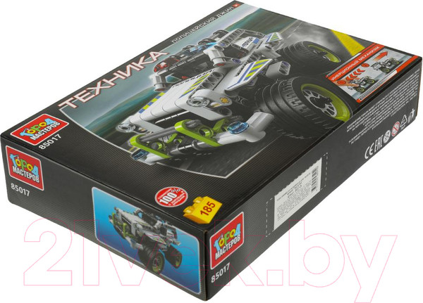 Изображение товара Конструктор инерционный Город мастеров Полицейский джип / 85017-ZH (185эл)