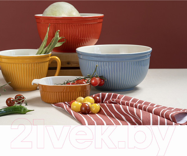 Изображение товара Салатник Liberty Jones Soft Ripples / LJ000068 (красный)