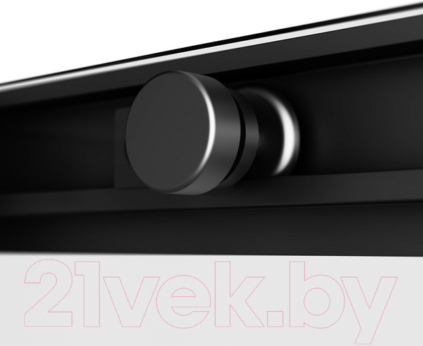 Изображение товара Душевой уголок AM.PM X-Joy Square Slide 90x90 / W94G-403-9090-BТ (черный/прозрачное стекло)