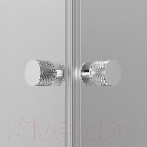 Изображение товара Душевой уголок AM.PM X-Joy Square Slide 100x80 / W94G-403-10080-MТ (матовый хром/прозрачное стекло)