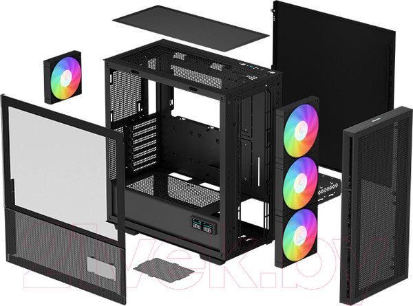 Изображение товара Корпус для компьютера Deepcool CH560 Digital Black (R-CH560-BKAPE4D-G-1)