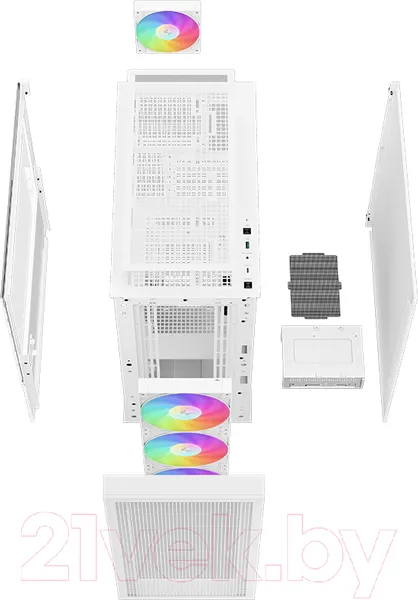 Изображение товара Корпус для компьютера Deepcool CH560 Digital WH White (R-CH560-WHAPE4D-G-1)