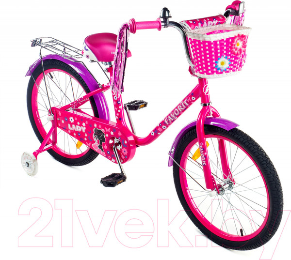 Изображение товара Детский велосипед FAVORIT LAD-20PN