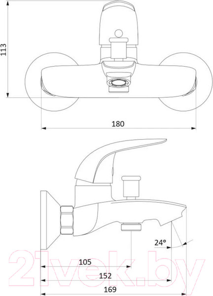Изображение товара Смеситель Damixa Eclipse 311000001
