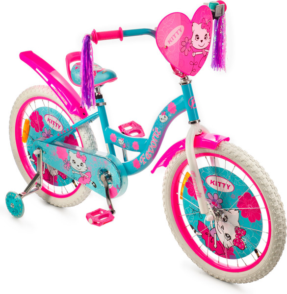 Изображение товара Детский велосипед FAVORIT Kitty KIT-20GN