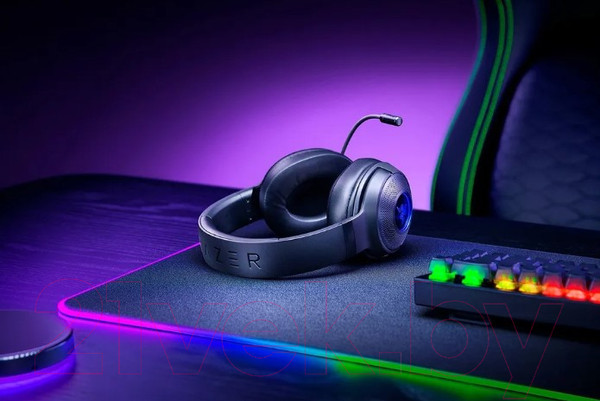 Изображение товара Наушники-гарнитура Razer Kraken V3 X / RZ04-03750300-R3M1
