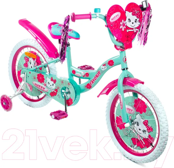 Изображение товара Детский велосипед FAVORIT Kitty KIT-18GN