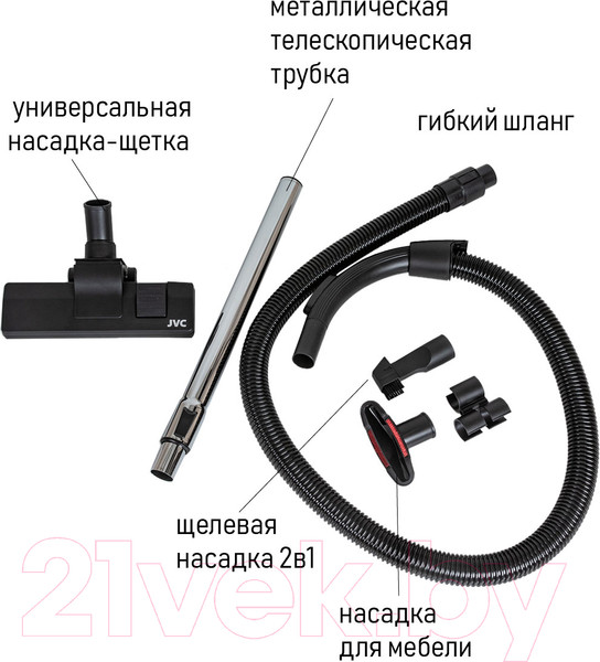 Изображение товара Пылесос JVC JH-VC410